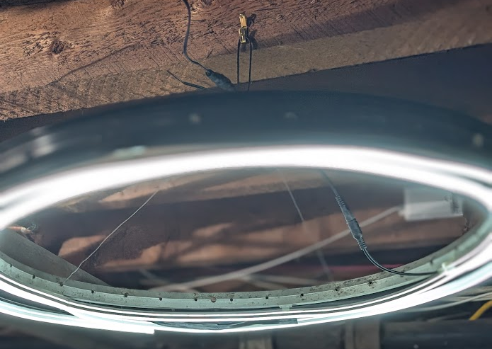 Making Trash Useful: A Hanging Light Made from Old Bike Rims
